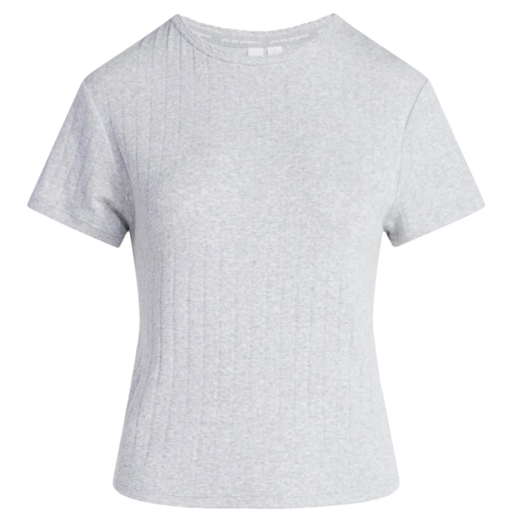 Joyspun Women’s Pointelle Knit Short Sleeve Sleepwear Tee